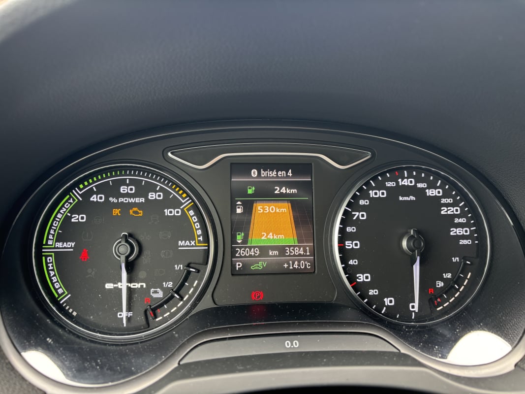 Audi A3 SPORTBACK E-TRON AMBITION LUXE 1.4 TSi 204 Hybrid Rechargeable S-Tronic 6 150 cv — 13
