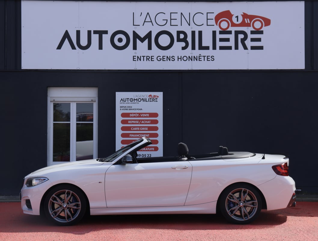 BMW Série 2 Cabriolet M235i 3.0 i 326 Steptronic ZF 8 (Ligne M Performance, Harman Kardon, Caméra...) — 2