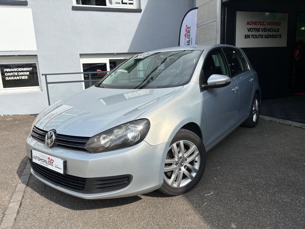 Volkswagen Golf VI 1.4 TSI 122 CONFORTLINE 5P Clim auto - Régulateur de vitesse - Radars avant et arrière - Jantes aluminium — 1