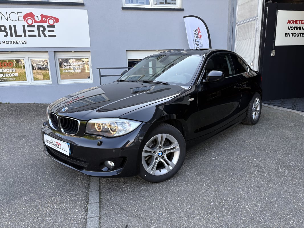 BMW Série 1 120i E82 170 Pack Luxe - Toit ouvrant - GPS - Sièges Chauffants - Sièges Cuir — 1