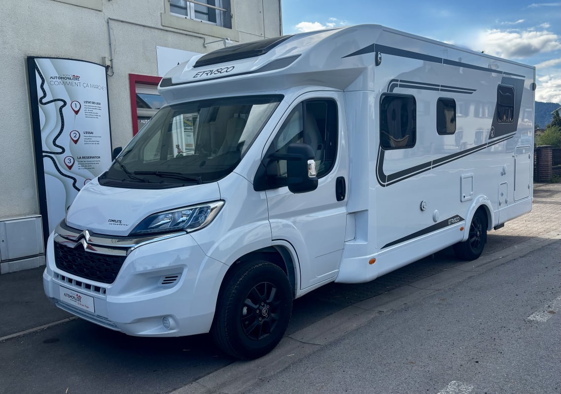 Citroen Jumper ETRUSCO 7400 QBC 2.2 HDI 140 ch Camping-Car COMPLETE INTUITION