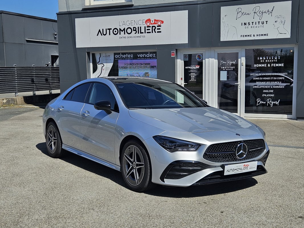 Mercedes-Benz Classe CLA 180 MILD HYBRID 136 CV 7G-DCT AMG LINE ( Caméra 360°, sièges électriques, toit ouvrant..) — 1