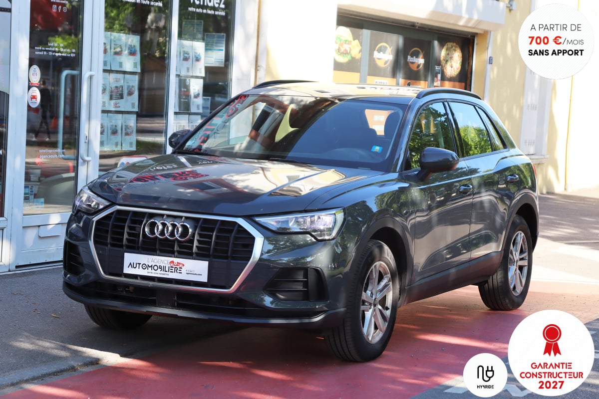 Audi Q3 45 TFSi e 245 Design S-Tronic 6 (Suivi Audi, Attelage élec, Sièges chauff)