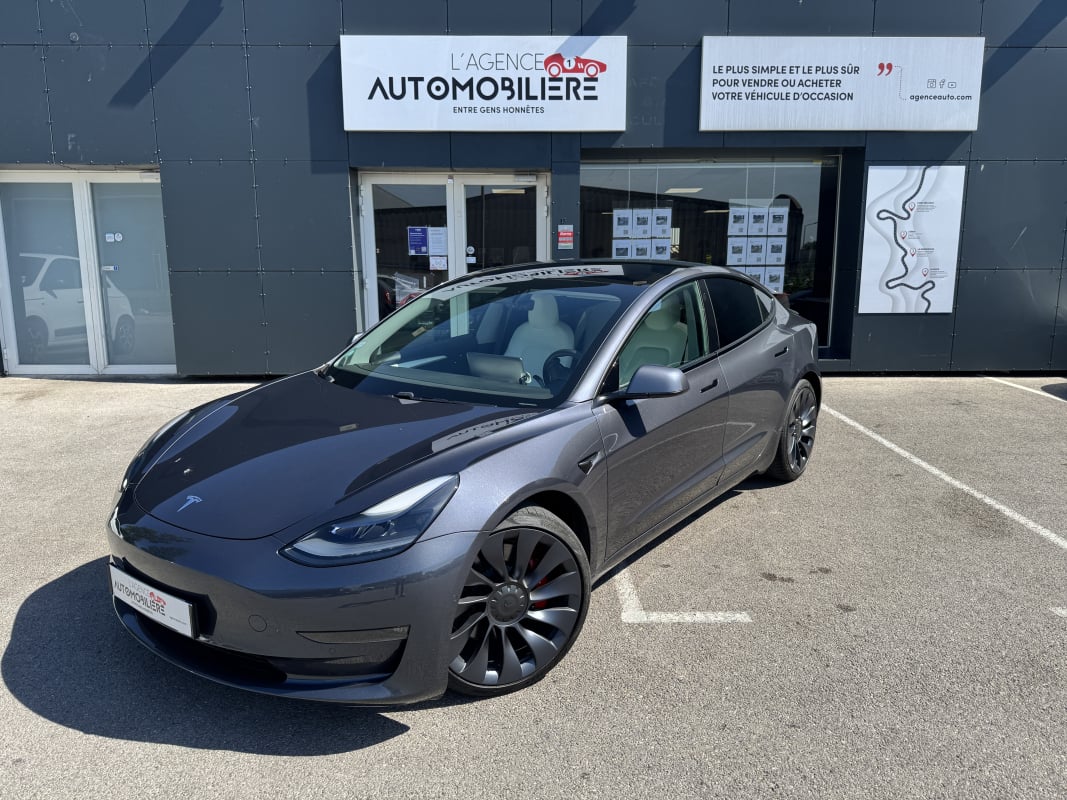 Tesla Model 3 Performance AWD 513ch + Autopilot amélioré TVA — 1