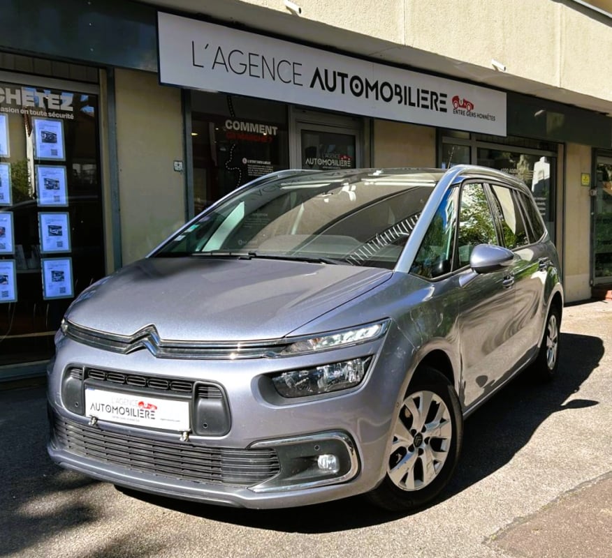 Citroen Grand C4 Picasso 1.2 PURETECH 130 S&S SHINE EAT6 1ERE MAIN, DISTRIBUTION A JOUR, SUIVI COMPLET CITROEN — 1