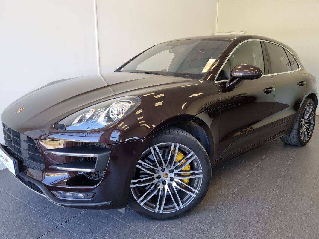 Porsche Macan (95B) Turbo 3.6 V6 24V Turbo AWD PDK 400 cv - PORSCHE APPROVED - FREINS CERAMIQUE — 1