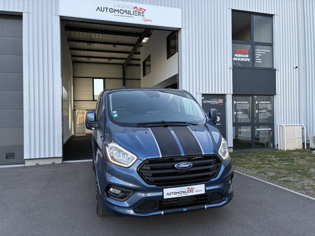 Ford Transit Custom Fg 2.0L 185ch Sport Bva 6 cabine approfondie aménagée — 1