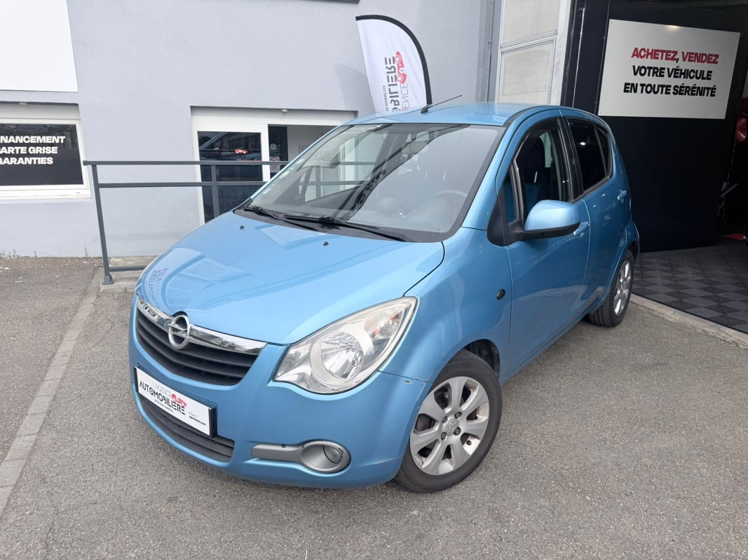 Opel Agila 1.0 65 Enjoy - Climatisation - Galette de secours - Vitres avant électriques — 1