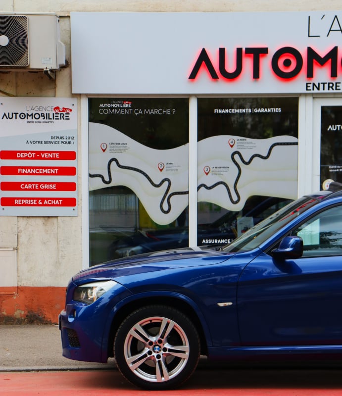 BMW X1 20d 177 Pack M xDrive (Toit ouvrant, Sièges chauffants, Attelage) — 2