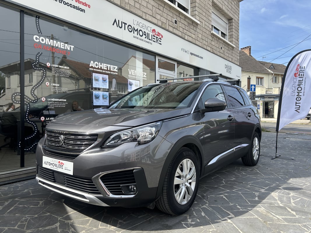 Peugeot 5008 1.2 Puretech 130 Allure Business – 7 places - SUIVI D'ENTRETIEN - COURROIE REMPLACÉE