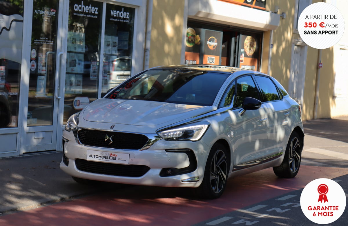 DS DS 5 2.0 BlueHDI 180 Sport Chic EAT6 (Toit pano, CarPlay, Entretien DS à jour) — 1