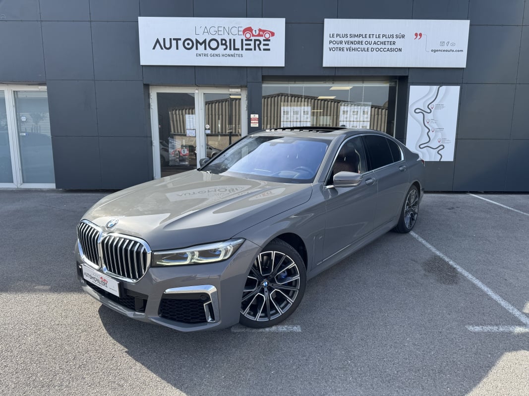 BMW Série 7 750i 4.4l V8 530ch Pack M Berninagrau Individual — 1