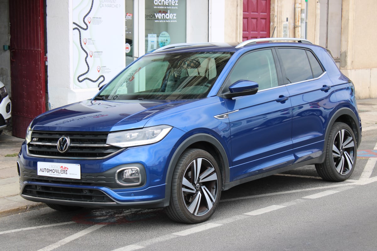 Volkswagen T-Cross 1.0 TSI 110 R-LINE DSG BVA ( Entretien Volkswagen, Carplay, Caméra de recul ... ) — 1