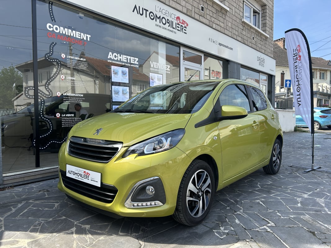 Peugeot 108 ALLURE 1.0 VTI 72 - SUIVI COMPLET - CAMÉRA DE RECUL