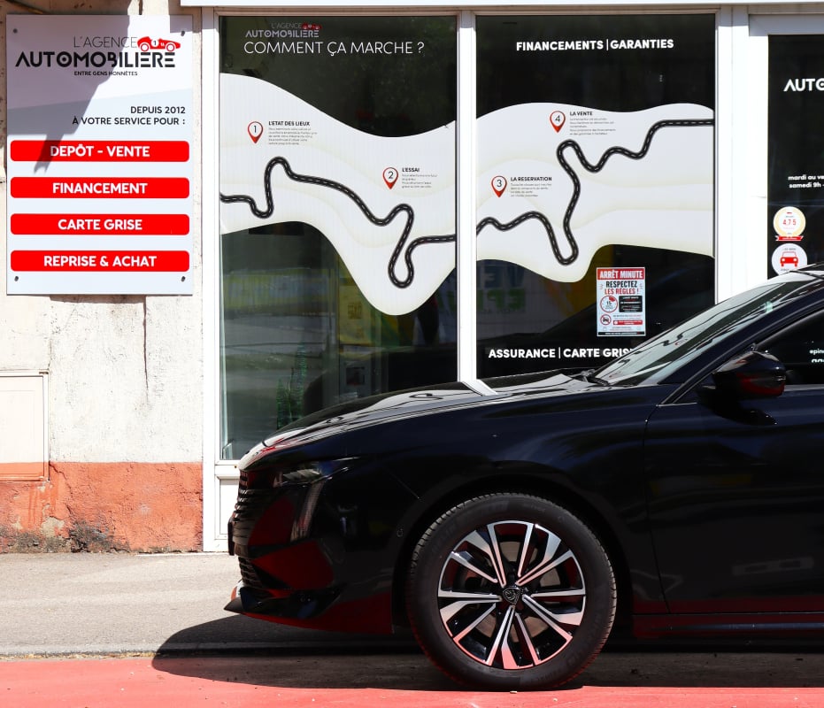 Peugeot 508 Hybrid 180 Allure EAT8 (TVA Récupérable, Caméra 360, CarPlay, Hybride Rech.) — 2