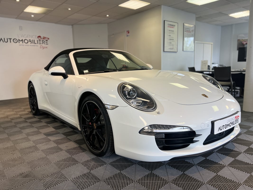 Porsche 911 Cabriolet 991 4S 3.8 PDK 400CV Bose - Echappement sport - Chrono - Sièges ventilés chauffants électriques à mémoire — 2