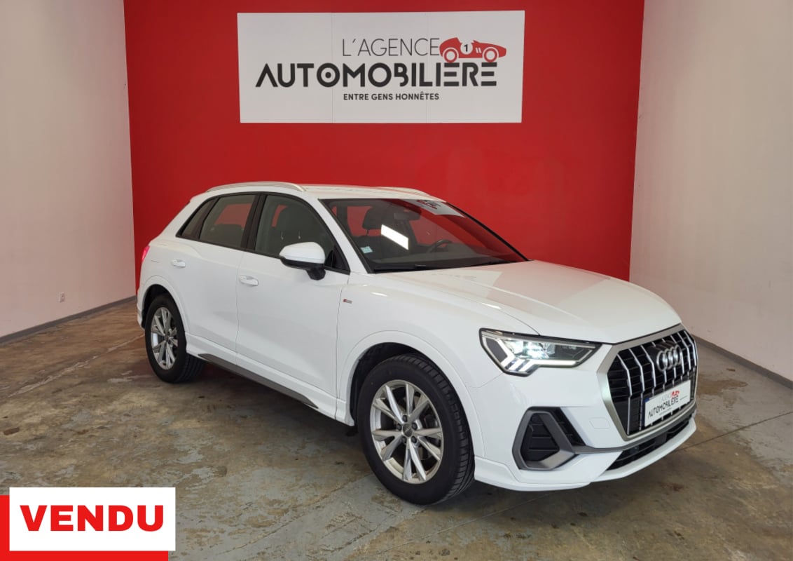 Audi Q3 Q3 35 TSFI 150 MILD HYBRID S LINE DSG7 + ATTELAGE + 1ERE MAIN — 1