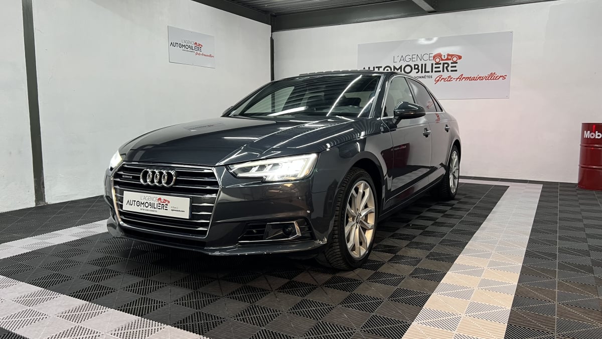 Audi A4 2.0 TDI 190 DESIGN LUXE QUATTRO S TRONIC suivi audi origine France — 1