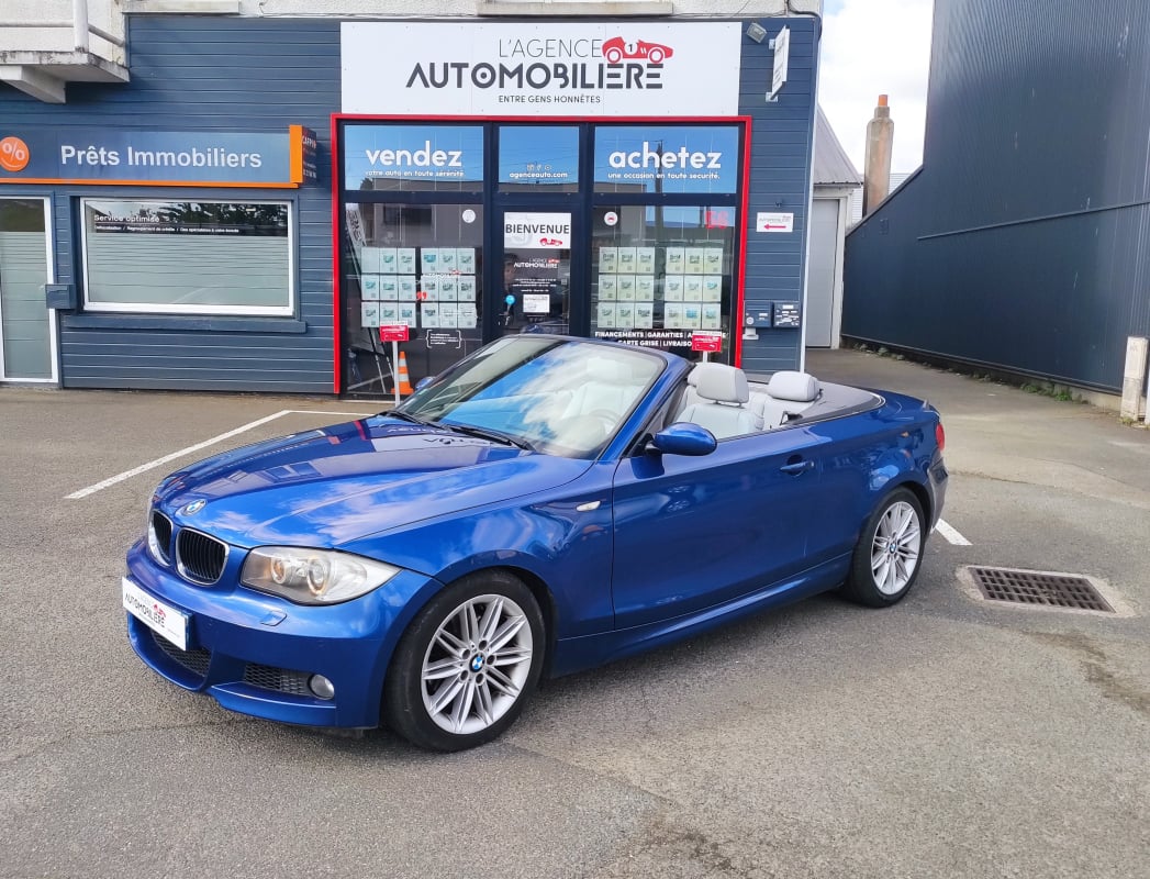 BMW Série 1 Cabriolet 2.0 120D 175ch Boite Auto Pack M Sport — 1