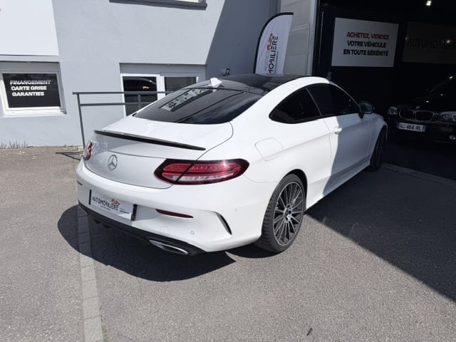 Mercedes-Benz Classe C Coupé 220 CDi 2.0 CDI 9G-TRONIC BlueTEC 194 AMG Line Carplay - Caméra - Sièges chauffants — 2