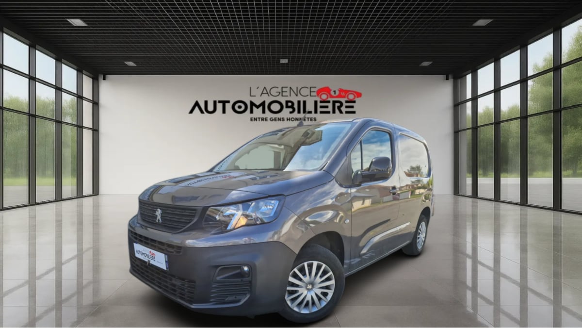 Peugeot Partner III FOURGON 1.5 BLUEHDI 100 & 650 kg ASPHALT — 1
