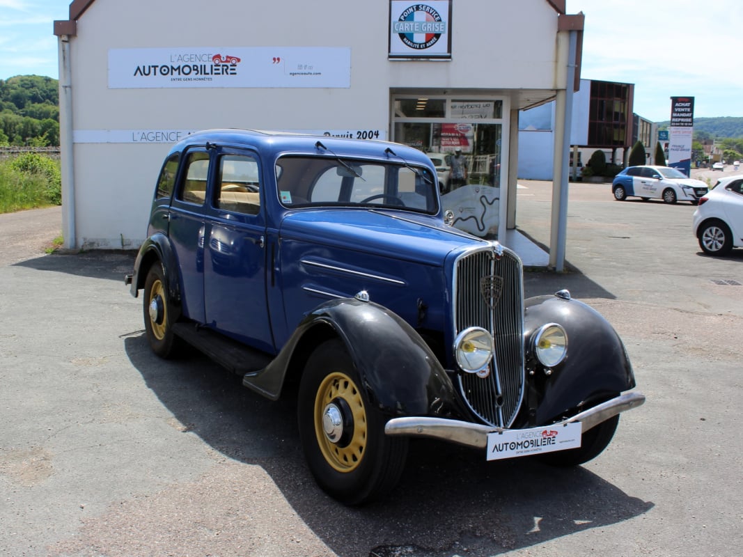 Peugeot 201 M 35 CH 1937 * CARTE GRISE COLLECTION