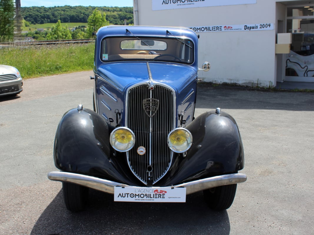 Peugeot 201 M 35 CH 1937 CARTE GRISE COLLECTION — 2