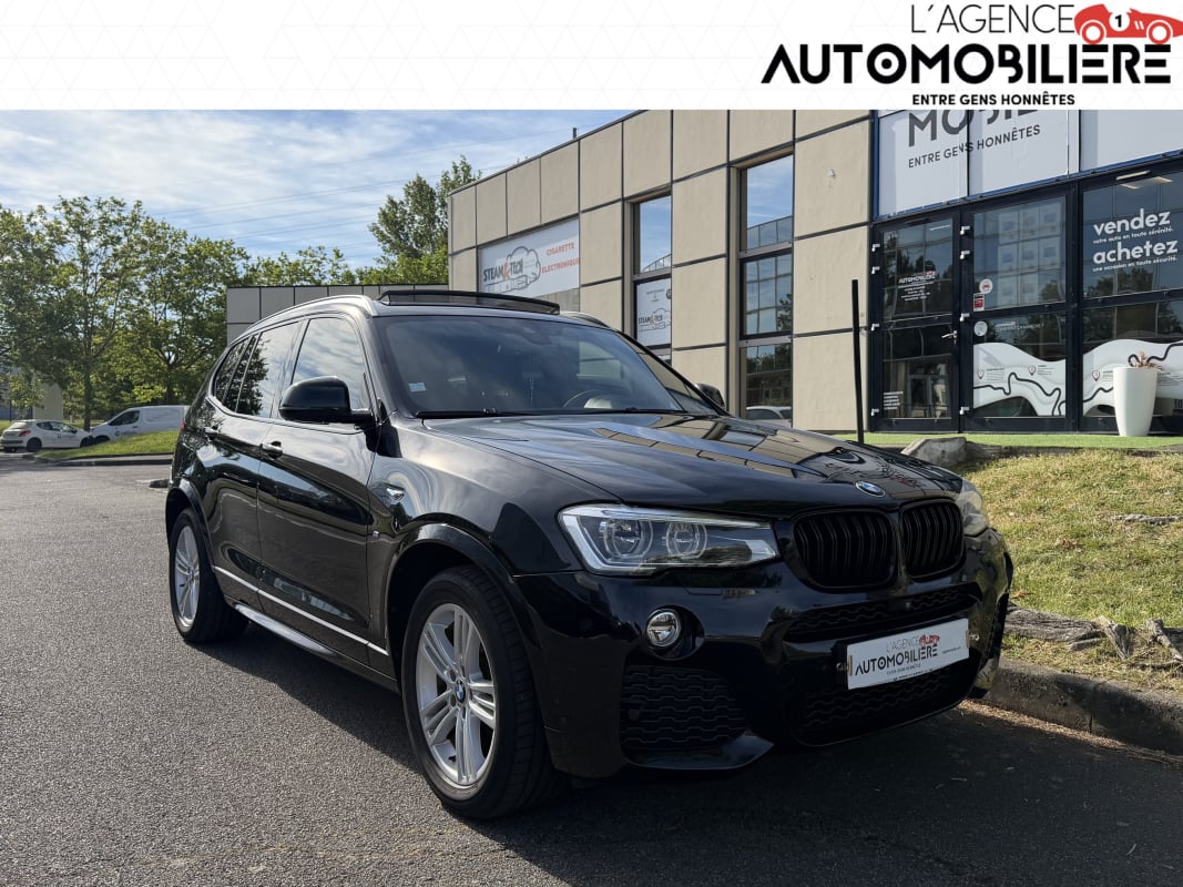 BMW X3 20D 190CH M-SPORT XDRIVE BVA - Toit Ouvrant - Entretien BMW