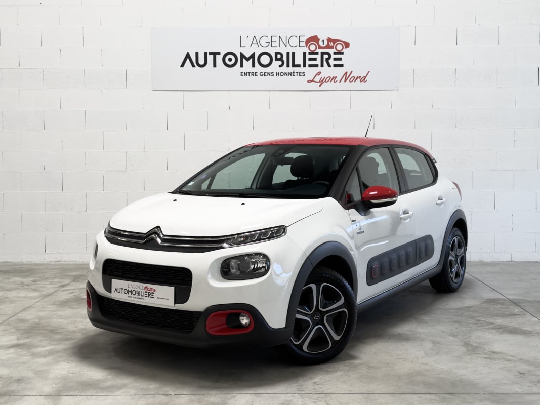 Citroen C3 1.2 83 Graphic S&S – Française Distribution OK Entretien OK Carplay Aide Parking Clim Auto — 1