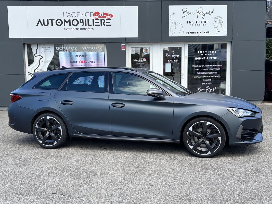 Cupra Leon Sportstourer 1.4 e- Hybrid 245 ch VZ DSG6 - Peinture Gris Magnétique Mat - — 2