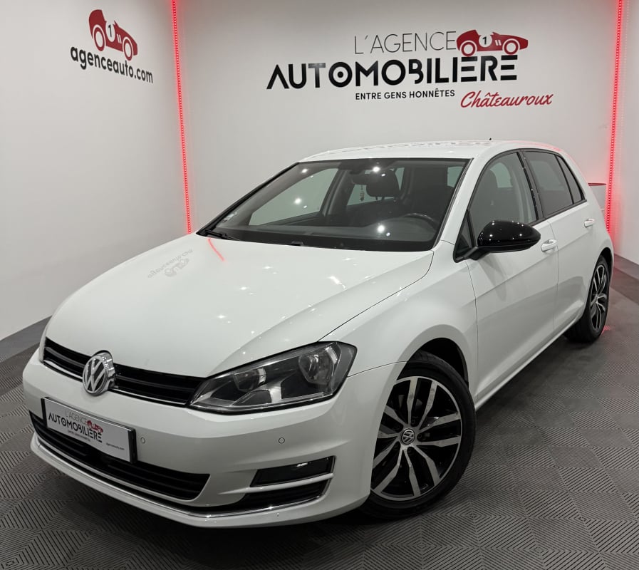 Volkswagen Golf VII ALLSTAR 1.4 TSI 150CV BVM6 5 PORTES CAMERA/GPS/REGUL ADAPT/JTES 17'/DEMARRAGE MAIN LIBRES/FX LEDS — 1