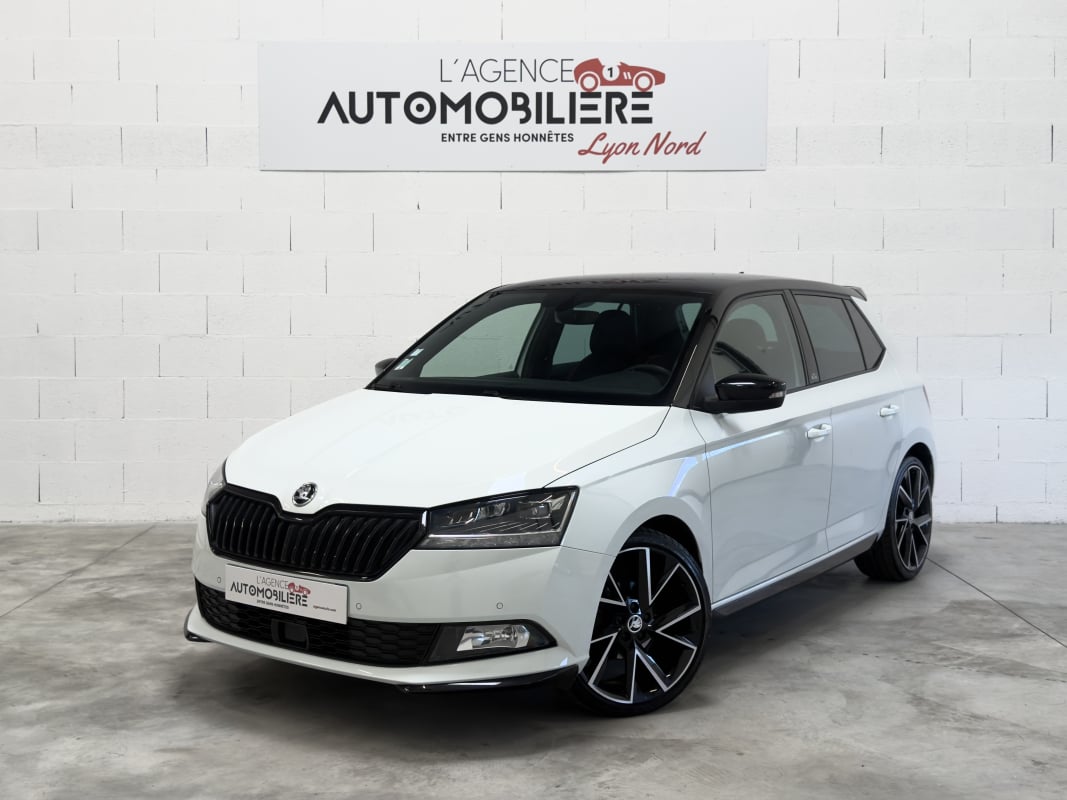 Skoda Fabia Monte Carlo 1.0 TSI 95 – Française JA 18’’ Suspensions Sport Carplay Cam. Recul Keyless Clim Auto — 1