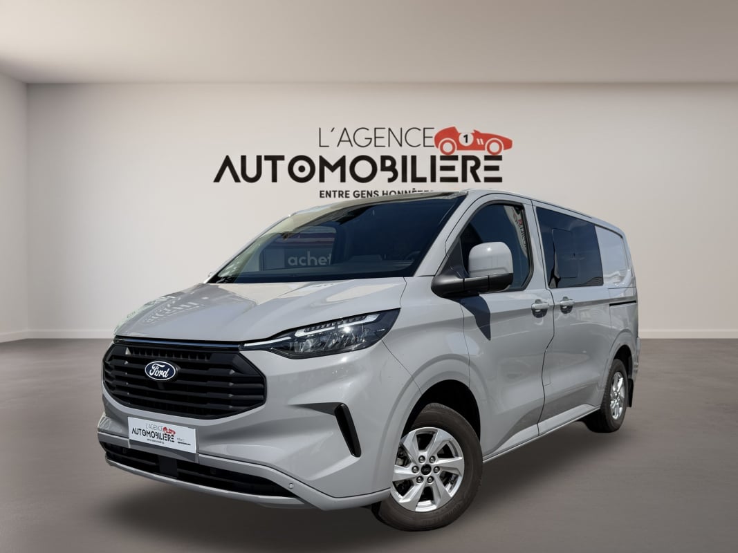 Ford Transit Custom Fg 300 CABINE APPROFONDIE L1H1 2.0 ECOBLUE 170CH BVA8 LIMITED