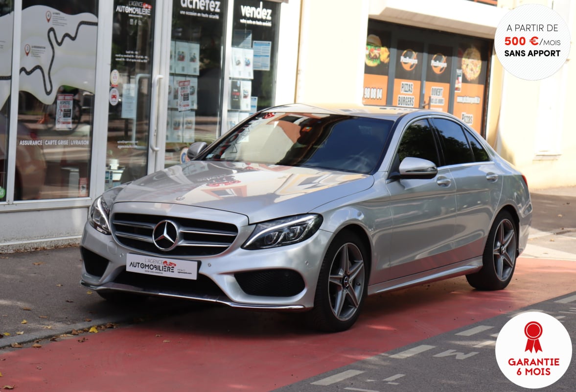 Mercedes-Benz Classe C 200d 136 Sportline Pack AMG 7G-Tronic (Vidange BVA à jour) — 1