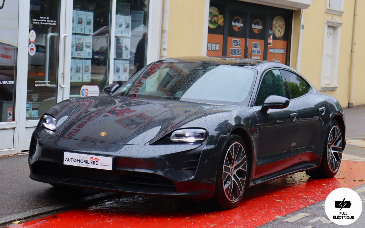 Porsche Taycan 476ch Batterie Performance Plus (Suivi Full Porsche, Toit pano, Bose)