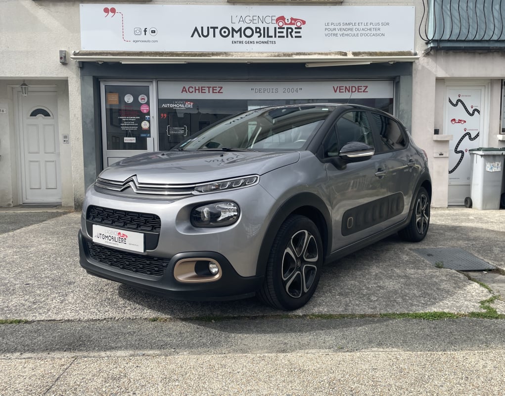 Citroen C3 III 1.2i 82cv Shine - Suivi Complet — 1