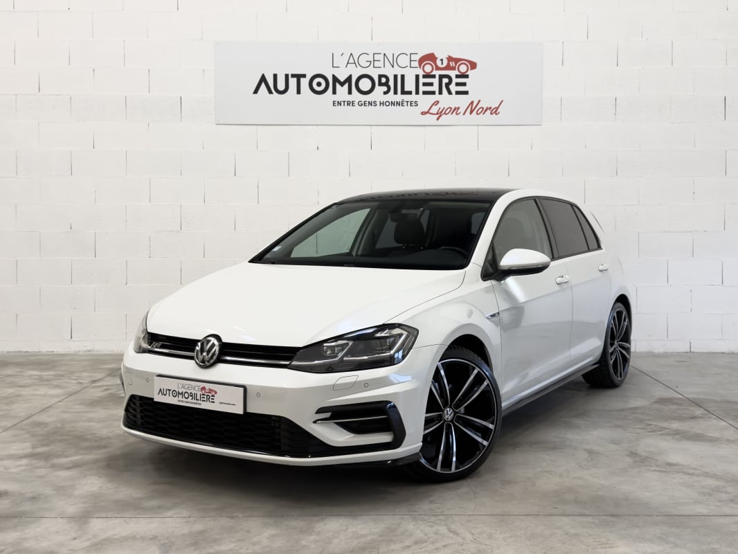 Volkswagen Golf 7 R-Line 2.0 TDI 150 Phase 2 - Immat France TO Full LED Cam Recul Sièges Chauffants Massant ACC Keyless Carplay — 1