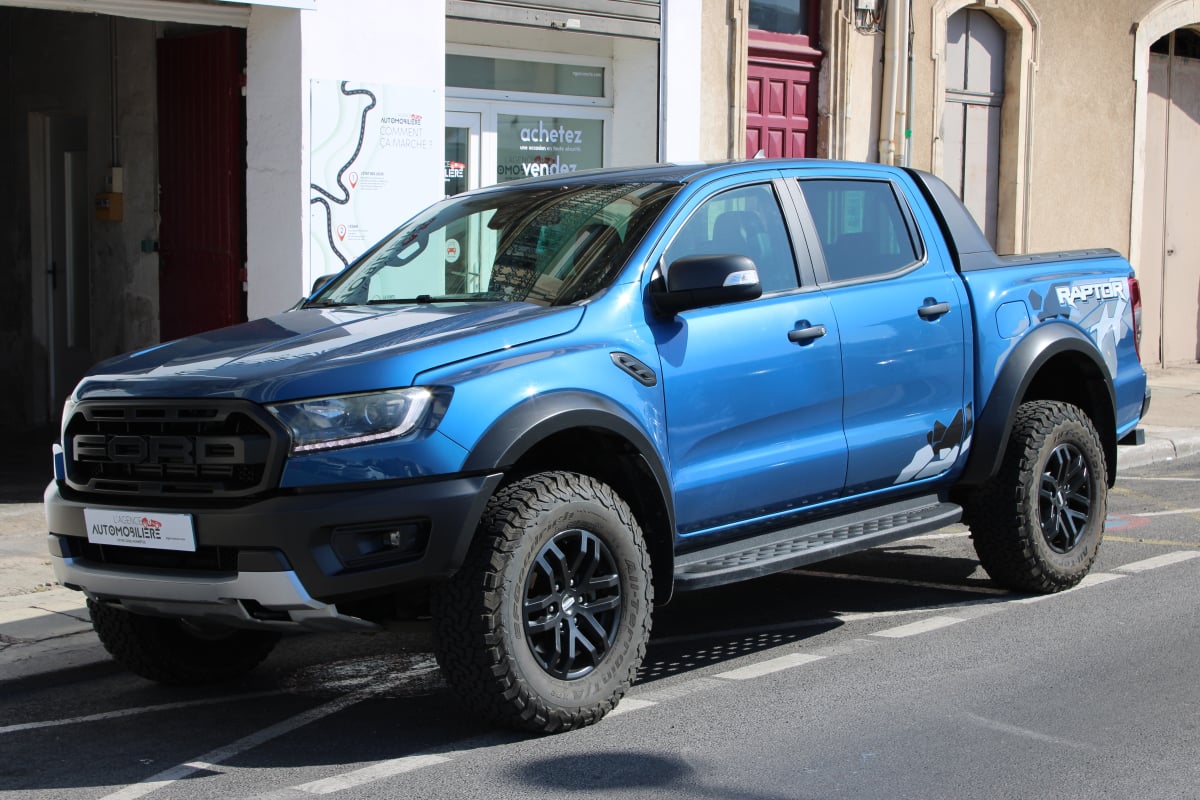 Ford Raptor DOUBLE CABINE 2.0 ECOBLUE 215 RAPTOR 4X4 BVA ( TVA RECUPERABLE, Caméra de recul, Carplay ... ) — 1