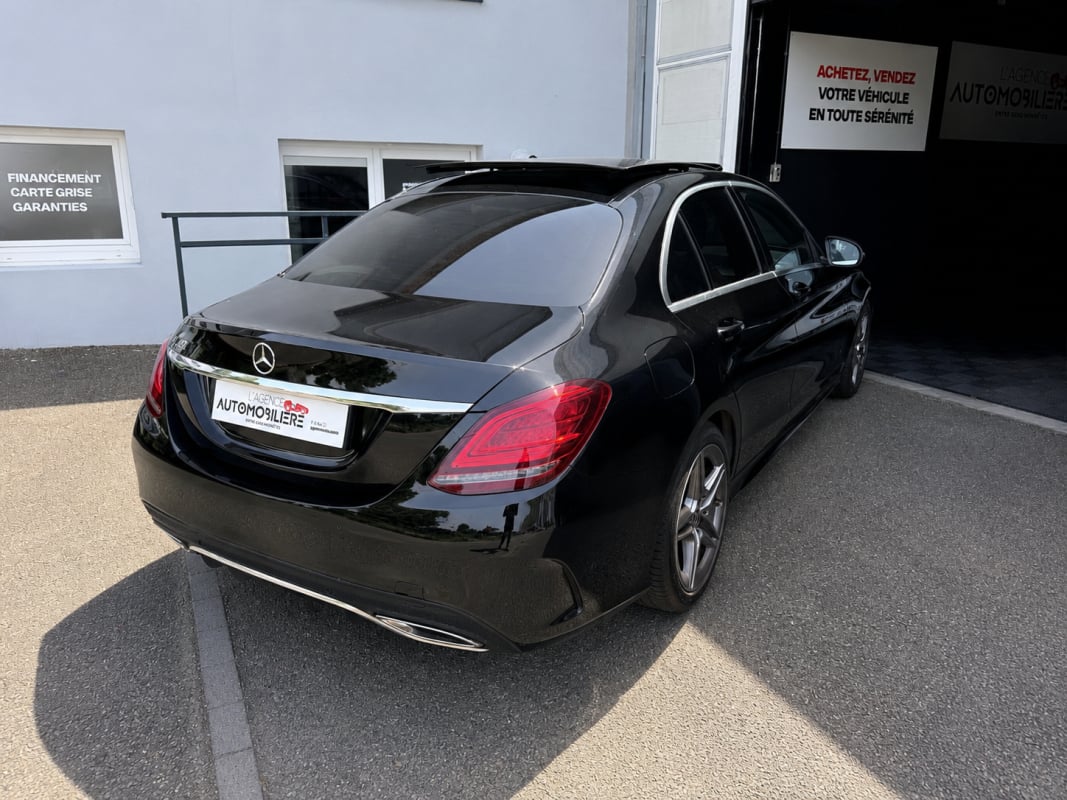 Mercedes-Benz Classe C 200 d 160ch AMG Line 9G-Tronic - Toit ouvrant - Caméra de recul - Entretien complet Mercedes - Origine France — 2