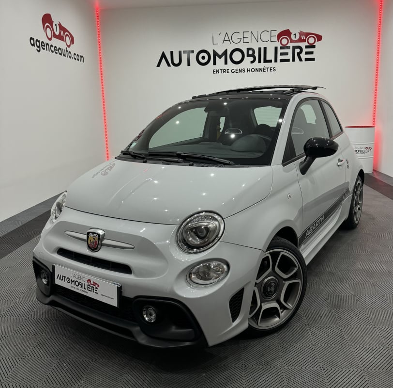 Fiat 500 ABARTH 595 1.4 TURBO 145CV BVM5 TOIT OUVRANT/SIEGES BACQUETS/MODE SPORT/GPS/REGUL/BLUETOOTH/JANTES 17