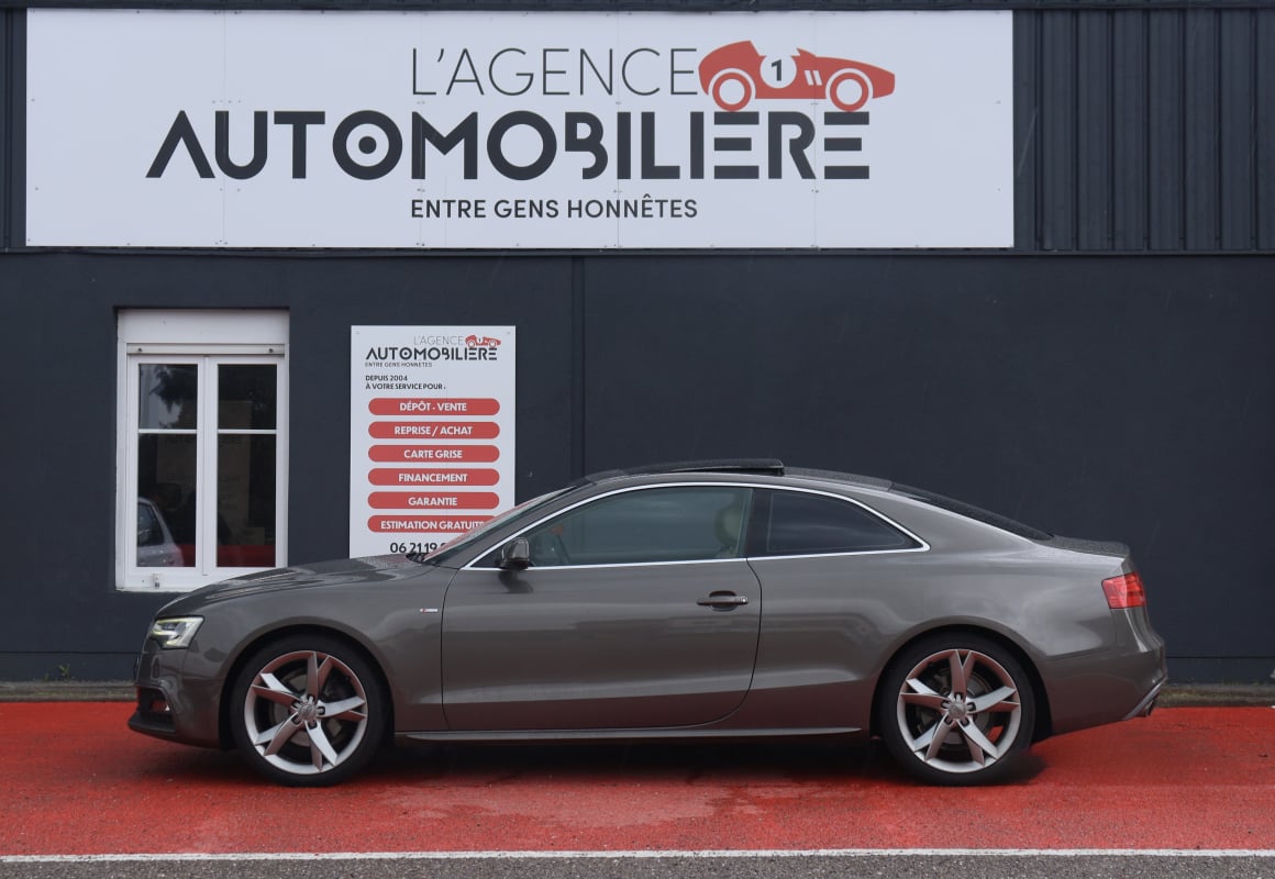 Audi A5 1.8 TFSI 170 S Line S-Tronic6 (Toit ouvrant, GPS, Bluetooth) — 2
