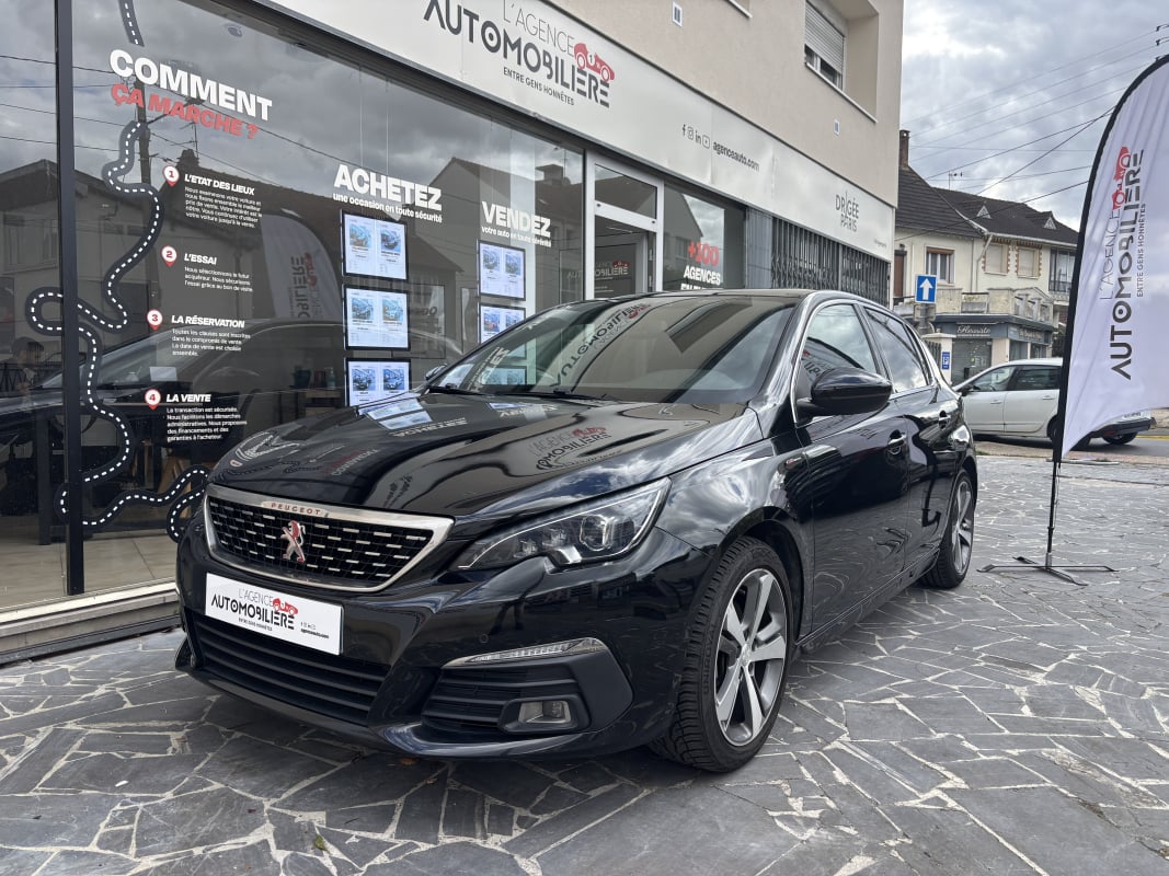 Peugeot 308 1.2 Puretech 130 Gt Line - COURROIE REMPLACÉE - TOIT PANORAMIQUE