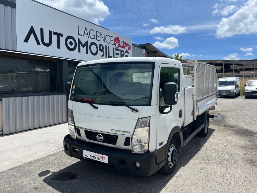 Nissan Cabstar NT400 2.5 DCI 122ch CCb 35.12 Benne + Coffre +Ridelles (TARIF TTC - TVA RECUPERABLE) — 1