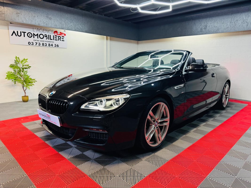BMW Série 6 Cabriolet Série 6 Cabriolet (F13) 640dA 313ch Luxe