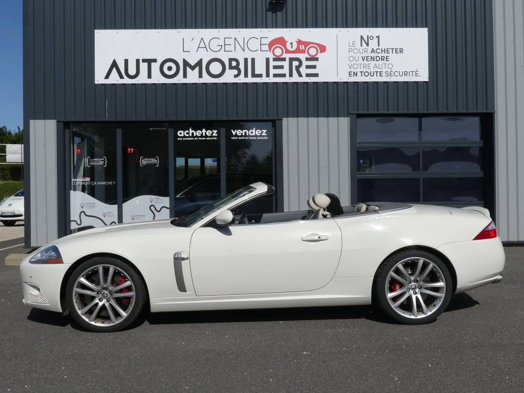 Jaguar XKR Phase 1 4.2 Cabriolet 416 cv Boîte auto V8 SUPERCHARGED — 2