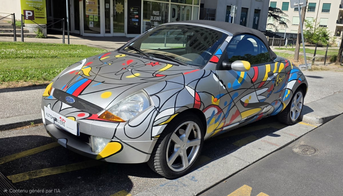 Ford StreetKa 1.6 95ch BVM5 serie unique art2car — 2