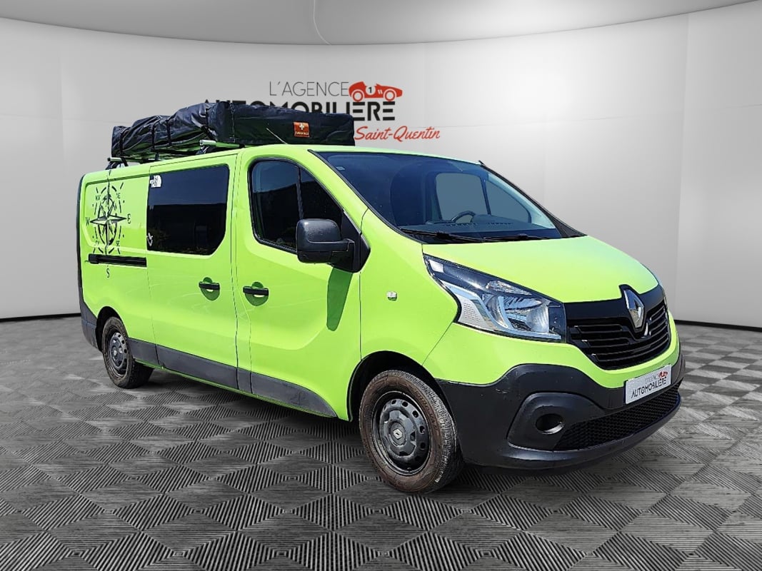 Renault Trafic 1.6 dCi 125ch VAN 5 Places - Tente SwissKings 190 + équipements - Aménagement complet - Caravaning — 2