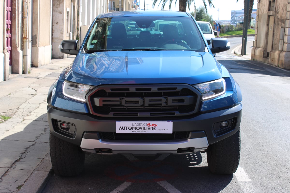 Ford Raptor DOUBLE CABINE 2.0 ECOBLUE 215 RAPTOR 4X4 BVA START-STOP ( Sièges électriques, Caméra de recul, Carplay ... ) — 2