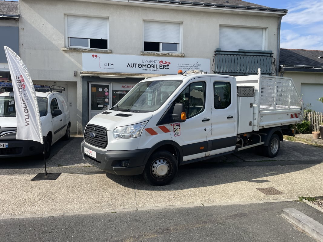 Ford Transit Benne 3,5T 2.2 TDCi Cabine appro 125 cv - 7 places Suivi FORD 2ème main