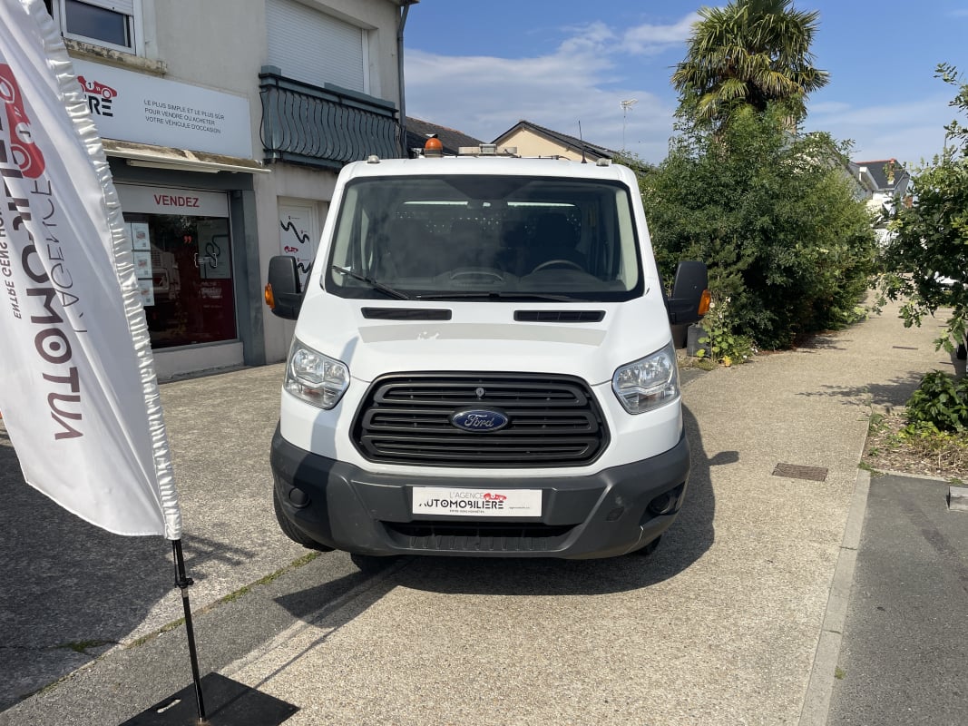 Ford Transit Benne 3,5T 2.2 TDCi Cabine appro 125 cv - 7 places Suivi FORD 2ème main — 2